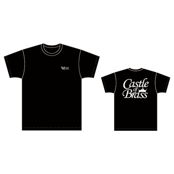 "CASTLE OF BRASS" T-shirt Black