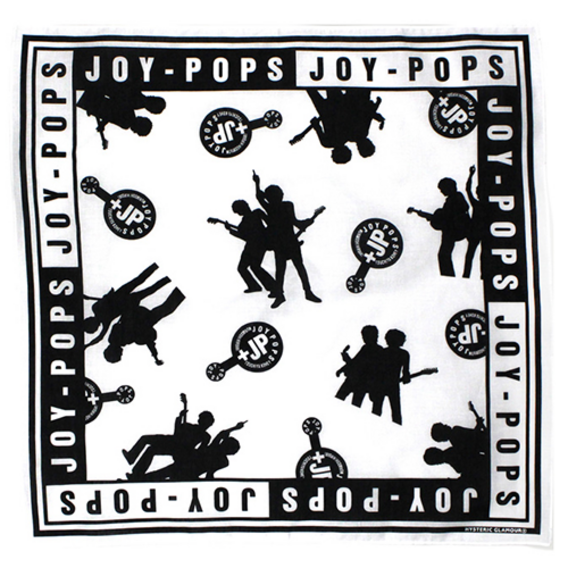 JOY-POPS　バンダナ（JOY-POPS × HYSTERIC GLAMOUR）+ショッパー