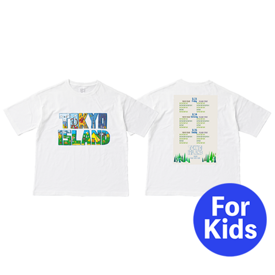オフィシャルロゴTシャツ/白/KIDS