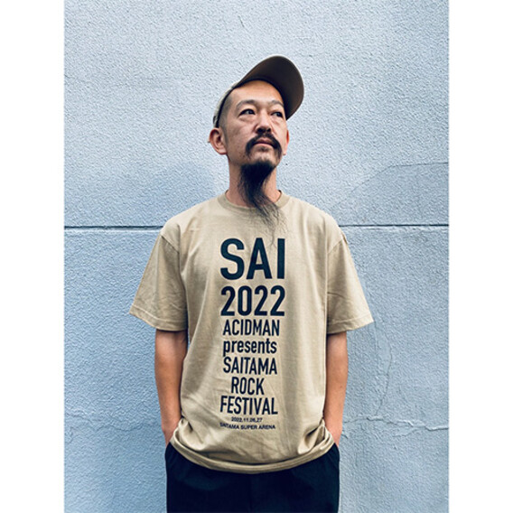 SAI2022 ロゴTee/sand khaki