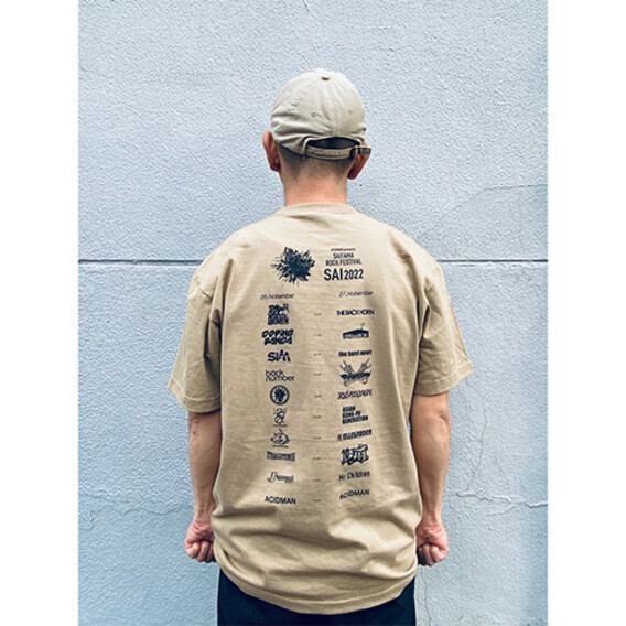 SAI2022 ロゴTee/sand khaki