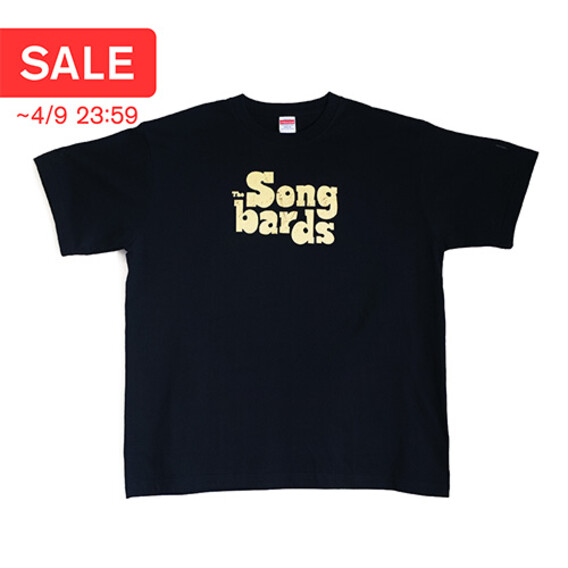 レトロロゴＴシャツ - ブラック