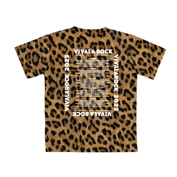 ヒョウヒョウと豹柄Tシャツ（ヒョウガラ）